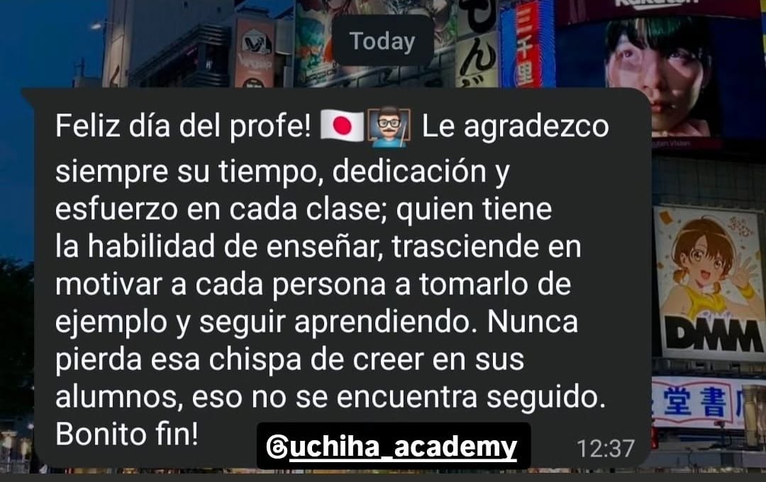 Opinión real de alumno de Uchiha Academy
