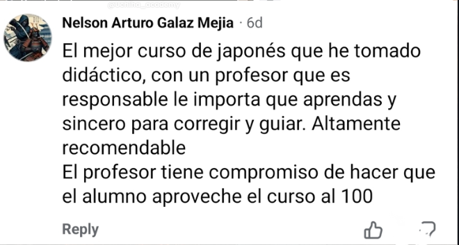 Opinión real de alumno de Uchiha Academy