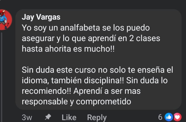 Opinión real de alumno de Uchiha Academy
